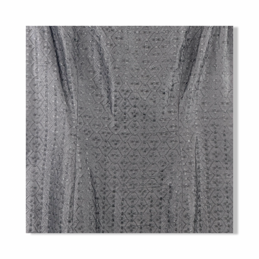Tahari Square Neck Textured Dress