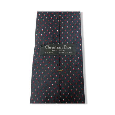 Christian Dior Mini Polka Dot Tie
