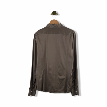 Isaia Knit Button Down Shirt