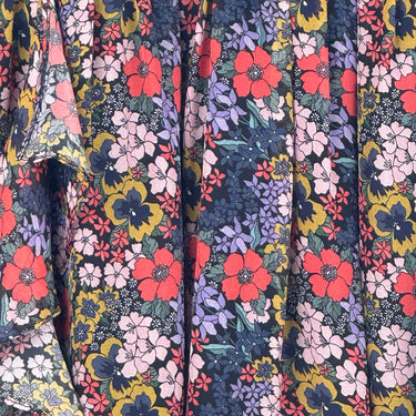 Shoshanna Flutter Sleeve Floral Dress