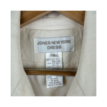 Vintage Jones New York Double Breasted Dress
