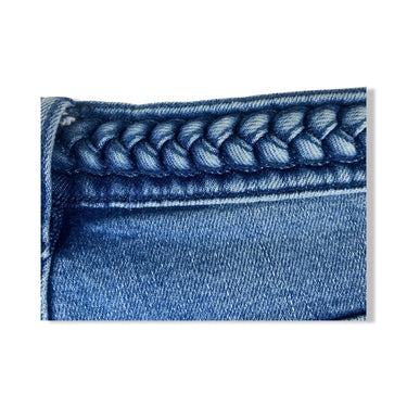 Johnny Was Braided Wide Leg Jeans