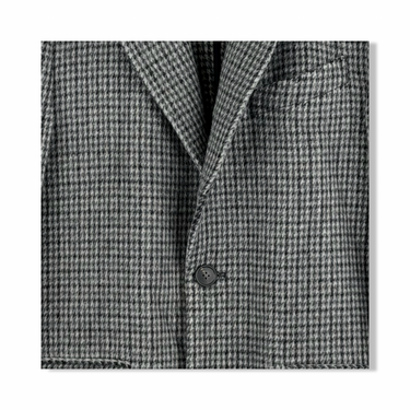 Billy Reid Houndstooth Hendrik Overcoat