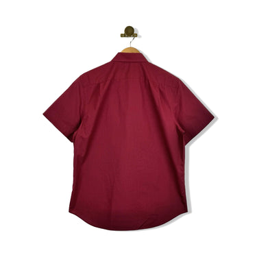 Nautica Wrinkle Resistant Plaid Button Up Shirt