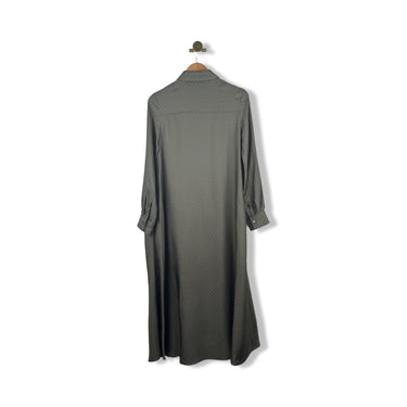 COS Herringbone Maxi Shirt Dress