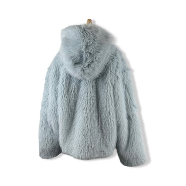 Wild Fable Hooded Faux Fur Coat