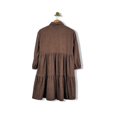 Area Stars Corduroy Tiered Mini Dress