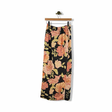 Heartloom Floral Button Maxi Skirt