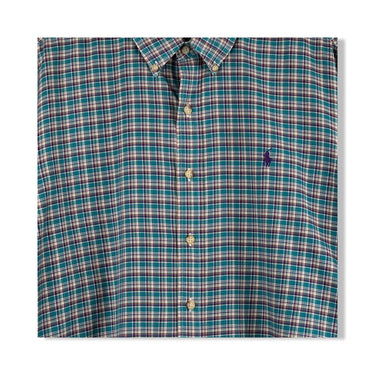 Ralph Lauren Plaid Button Up Long Sleeve Shirt