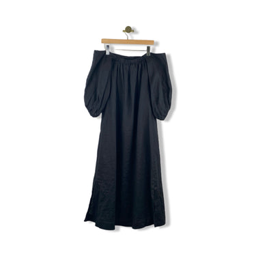 Lisa Marie Fernandez Puff Sleeve Maxi Dress