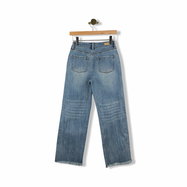 BLANKNYC Frayed Hem Five Pocket Jeans