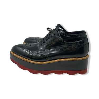 Prada Platform Brogue Oxford Shoes