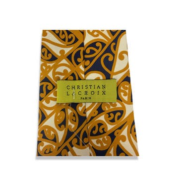 Vintage Christian Lacroix Patterned Tie