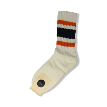 Curated Basics Striped Crew Sock