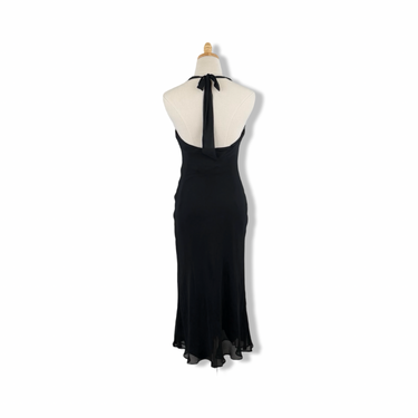 Betsey Johnson Silk Chiffon Halter Dress