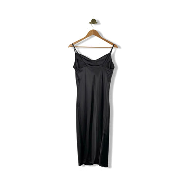 Bebe Drape Satin Mini Dress