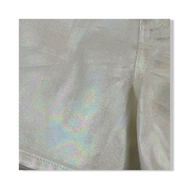BLANKNYC Metallic Coated Twill High Rise Short