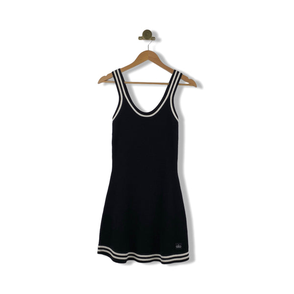 正規品alo Ribbed Sweater Knit Dress ALO Tennis Club Sweater Knit Dress – RefindNYC by Housing Works