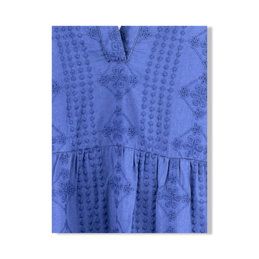 Area Stars Embroidered Prairie Dress
