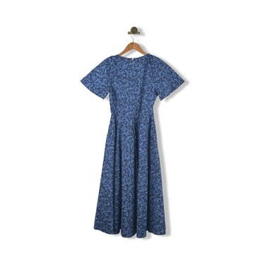 Draper James Short Sleeve Floral Maxi Dress