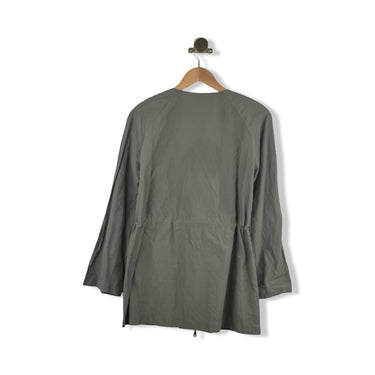 Kal Rieman Wrinkle Effect Cinched Cotton Nylon Jacket