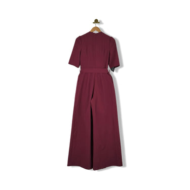 Area Stars Short Sleeve Pleat Jumpsuit