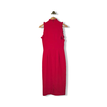 Shoshanna Ruffle Keyhole Dress