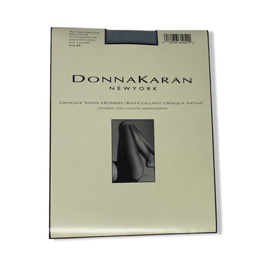 Vintage Donna Karan Opaque Satin Hosery