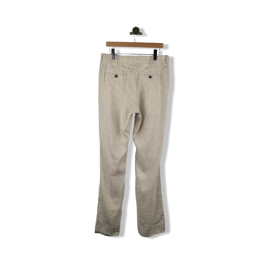Billy Reid Micro Herringbone D-Pleated Trouser