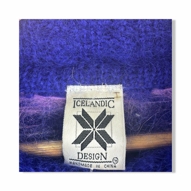 Vintage Icelandic Design Mohair Blend Sweater