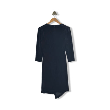 Shoshanna Velvet Long Sleeve Ruched Dress