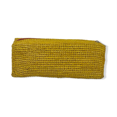 Mar Y Sol Raffia Pouch