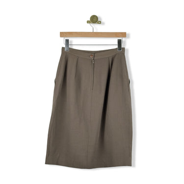 Vintage Giorgio Armani Wool Blend Skirt