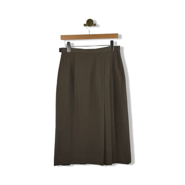 Vintage Carlisle Pleat Pencil Skirt
