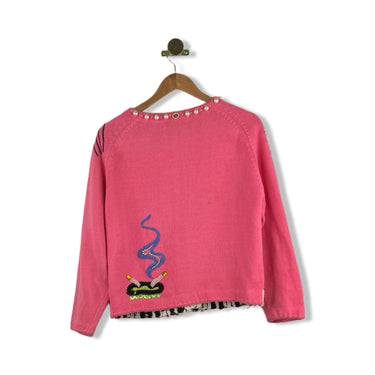 Vintage Michael Simon Dancing in the Park Cardigan