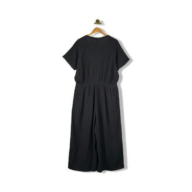Eileen Fisher Woven Plissé Jumpsuit