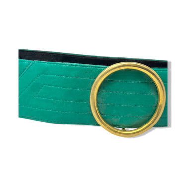 Vintage R.J. Graziano Circle Buckle Belt