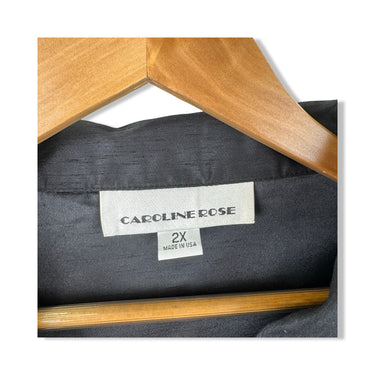 Vintage Caroline Rose Button Down Top