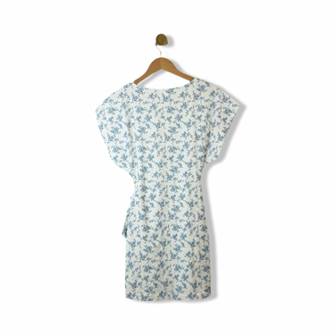 Sezane Wrap Front T-Shirt Dress