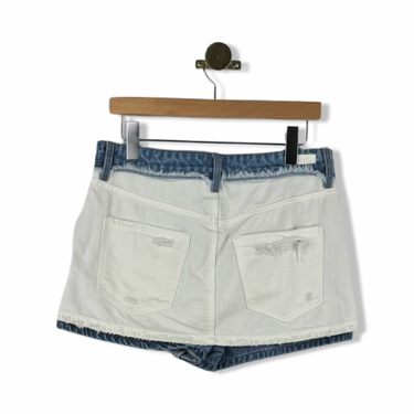 BLANKNYC Patchwork Denim Micro Mini Skort