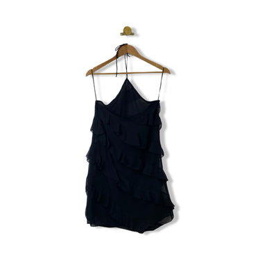 Compania Fantastica Ruffled Halter Dress