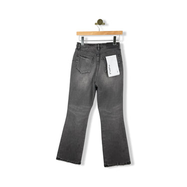 Purple Brand Distressed Hem Jeans