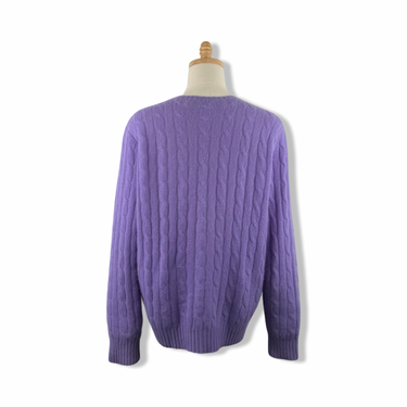 Polo By Ralph Lauren Cashmere Cable Knit Sweater