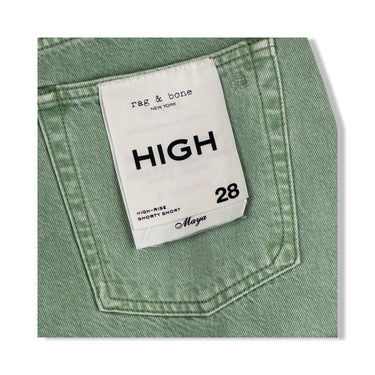 Rag & Bone Maya High-Rise Shorty Short
