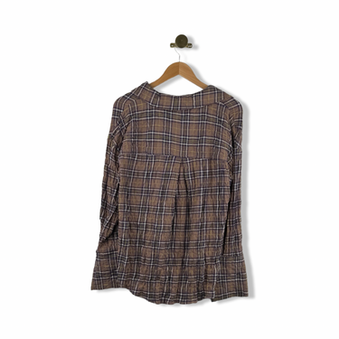 Heartloom V Neck Flannel Top