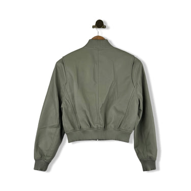 BLANKNYC Faux Leather Bomber Jacket