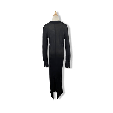 COS V-Neck Mesh Maxi Dress