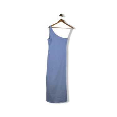 Likely Asymmetric Strap Ruched Gown
