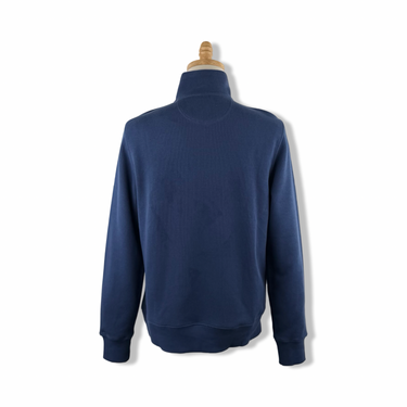 Brooks Brothers Logo Quarter Zip Sweater