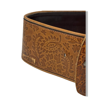 Vintage R.J. Graziano Paisley Embossed Belt